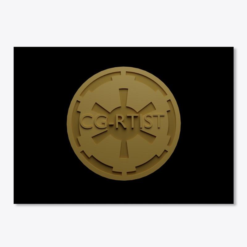 CG-RTist Sticker (MDF)